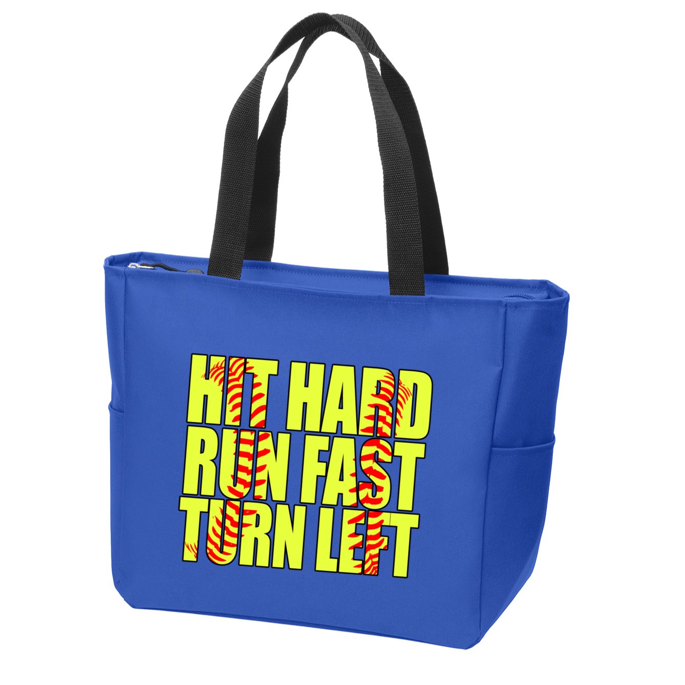 Funny Softball Design Great For Ns And Gift Zip Tote Bag