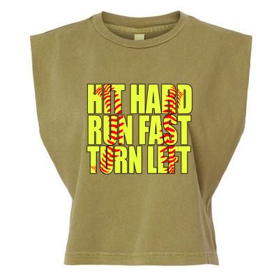 Funny Softball Design Great For Ns And Gift Garment-Dyed Women's Muscle Tee