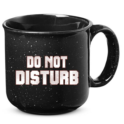 Funny Sayings; Do Not Disturb 15oz Campfire Ceramic Mug