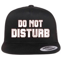 Funny Sayings; Do Not Disturb Flat Bill Trucker Hat