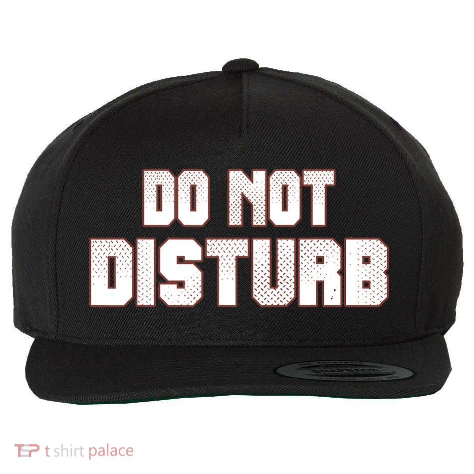 Funny Sayings; Do Not Disturb Wool Snapback Cap