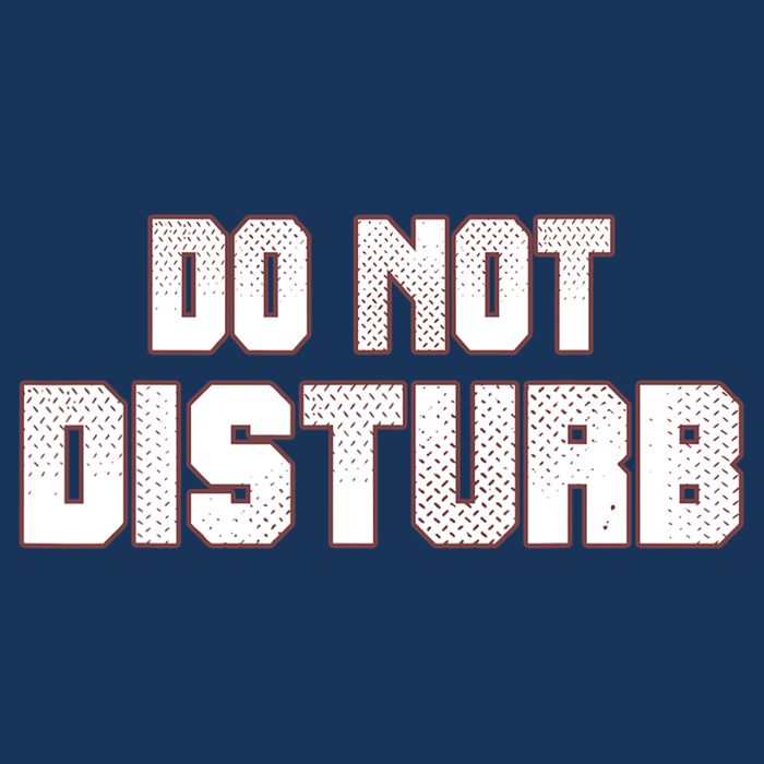 Funny Sayings; Do Not Disturb Infant Baby Jersey Bodysuit