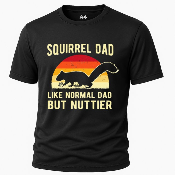 Funny Squirrel Dad Pet Squirrel Owner Squirrel Lover Nuts Cooling Performance Crew T-Shirt