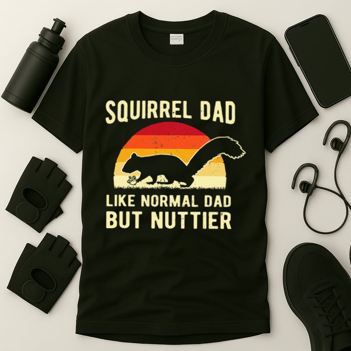 Funny Squirrel Dad Pet Squirrel Owner Squirrel Lover Nuts T-Shirt