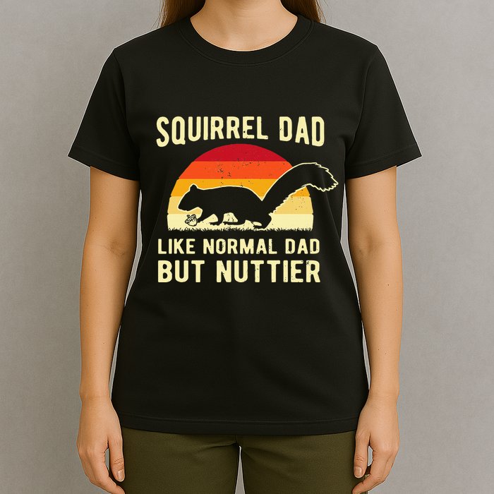 Funny Squirrel Dad Pet Squirrel Owner Squirrel Lover Nuts T-Shirt