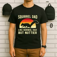 Funny Squirrel Dad Pet Squirrel Owner Squirrel Lover Nuts T-Shirt