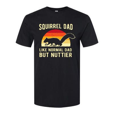 Funny Squirrel Dad Pet Squirrel Owner Squirrel Lover Nuts Softstyle CVC T-Shirt