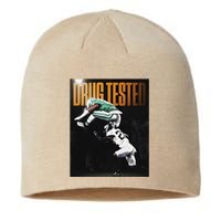 Funny Saquon Drug Tested Reverse Hurdle Sustainable Beanie