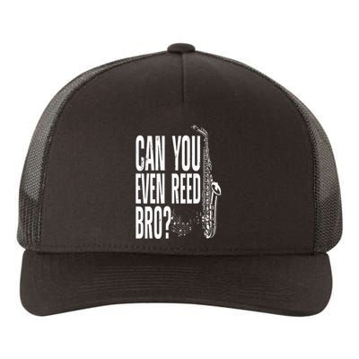 Funny Saxophone Design For  Saxophone Player Reed Yupoong Adult 5-Panel Trucker Hat