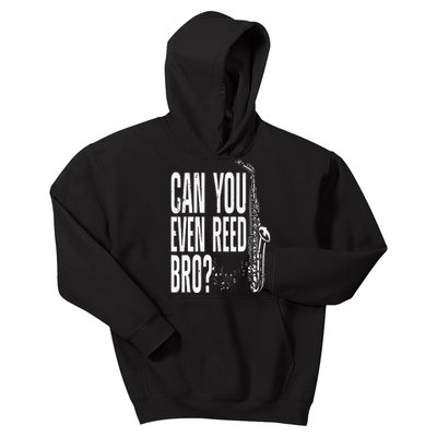 Funny Saxophone Design For  Saxophone Player Reed Kids Hoodie