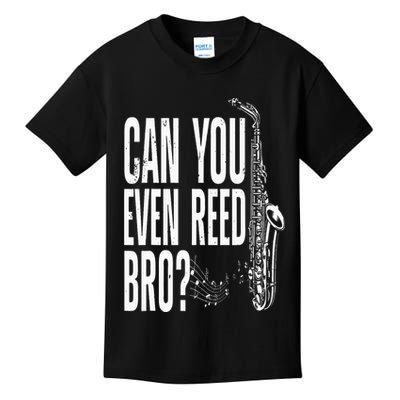 Funny Saxophone Design For  Saxophone Player Reed Kids T-Shirt