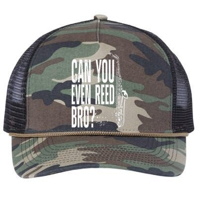 Funny Saxophone Design For  Saxophone Player Reed Retro Rope Trucker Hat Cap