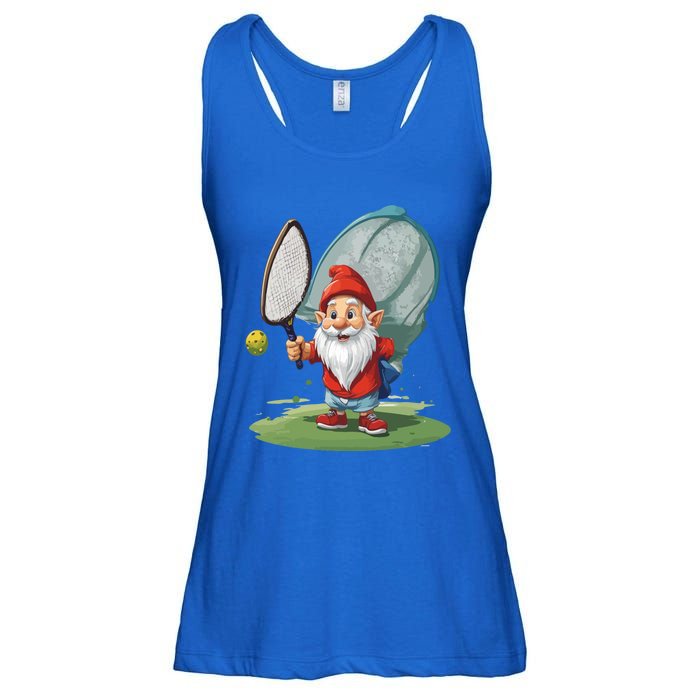 Funny Sports Design Pickleball Dwarf Cucumber Meaningful Gift Ladies Essential Flowy Tank