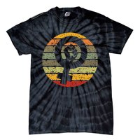 Feminism Symbol Design Retro Vintage 70s 80s 90s Feminist Tie-Dye T-Shirt