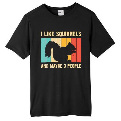 Funny Squirrel Design For Pet Squirrel Lovers Tall Fusion ChromaSoft Performance T-Shirt