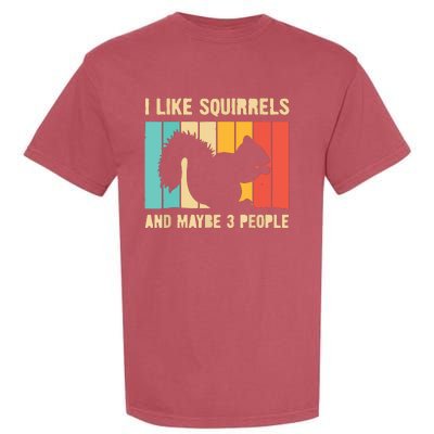 Funny Squirrel Design For Pet Squirrel Lovers Garment-Dyed Heavyweight T-Shirt