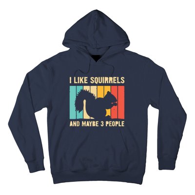 Funny Squirrel Design For Pet Squirrel Lovers Hoodie