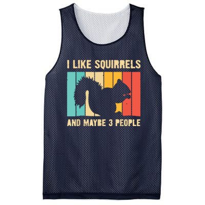 Funny Squirrel Design For Pet Squirrel Lovers Mesh Reversible Basketball Jersey Tank