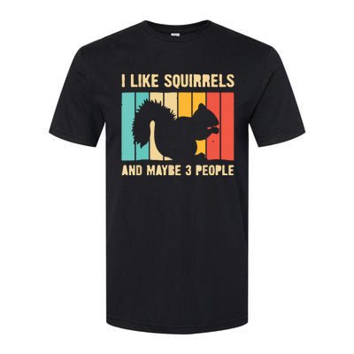 Funny Squirrel Design For Pet Squirrel Lovers Softstyle CVC T-Shirt