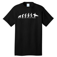 Funny Surfing Designs For  Surfboard Lovers Surf Tall T-Shirt