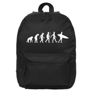 Funny Surfing Designs For  Surfboard Lovers Surf 16 in Basic Backpack