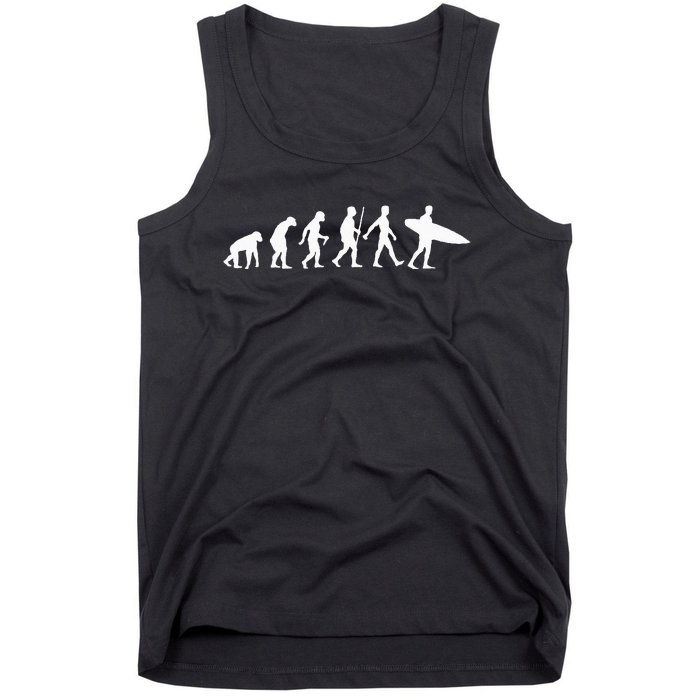 Funny Surfing Designs For  Surfboard Lovers Surf Tank Top