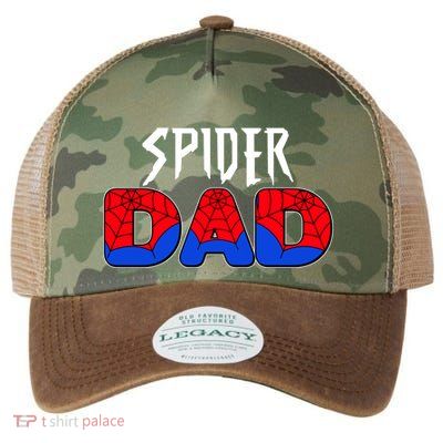 Funny Spider Dad Matching Family Shirts Legacy Tie Dye Trucker Hat