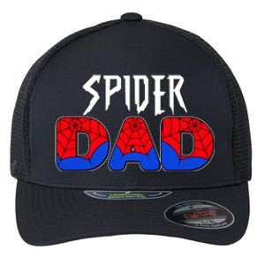 Funny Spider Dad Matching Family Shirts Flexfit Unipanel Trucker Cap