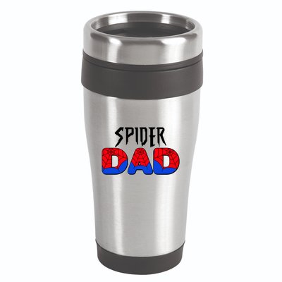 Funny Spider Dad Matching Family Shirts 16oz Travel Tumbler