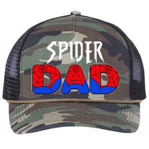 Funny Spider Dad Matching Family Shirts Retro Rope Trucker Hat Cap