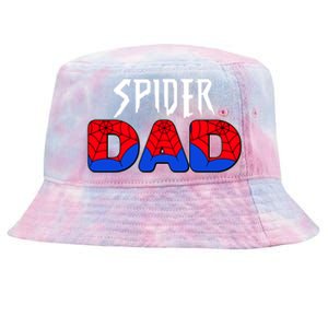 Funny Spider Dad Matching Family Shirts Tie-Dyed Bucket Hat