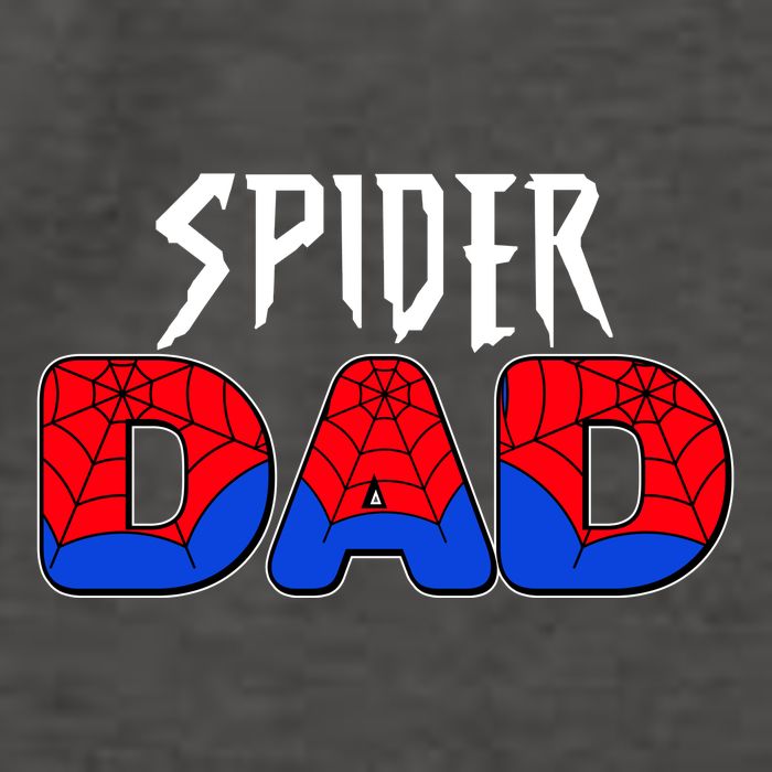Funny Spider Dad Matching Family Shirts Vector Backpack
