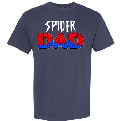 Funny Spider Dad Matching Family Shirts Garment-Dyed Heavyweight T-Shirt