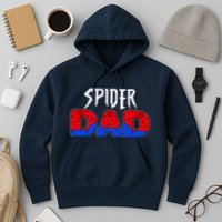 Funny Spider Dad Matching Family Shirts Hoodie