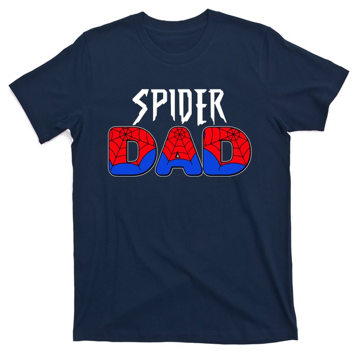 Funny Spider Dad Matching Family Shirts T-Shirt