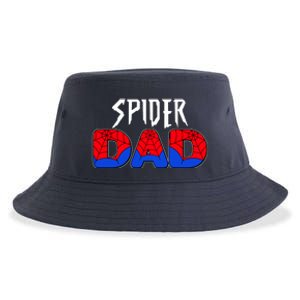 Funny Spider Dad Matching Family Shirts Sustainable Bucket Hat