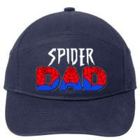 Funny Spider Dad Matching Family Shirts 7-Panel Snapback Hat