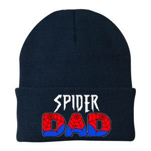 Funny Spider Dad Matching Family Shirts Knit Cap Winter Beanie