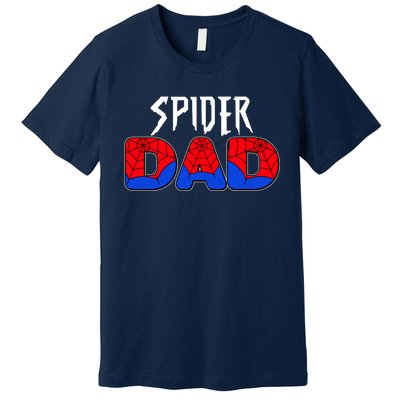 Funny Spider Dad Matching Family Shirts Premium T-Shirt