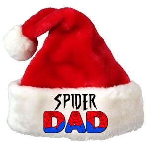 Funny Spider Dad Matching Family Shirts Premium Christmas Santa Hat