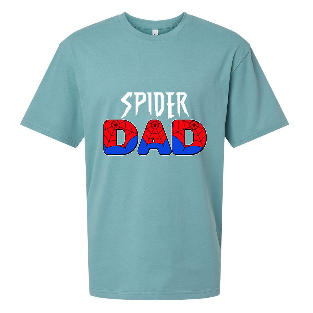Funny Spider Dad Matching Family Shirts Sueded Cloud Jersey T-Shirt