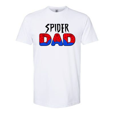 Funny Spider Dad Matching Family Shirts Softstyle® CVC T-Shirt