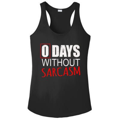 Funny Sarcastic Design Ladies PosiCharge Competitor Racerback Tank