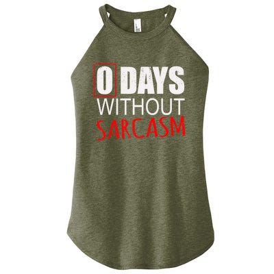 Funny Sarcastic Design Women’s Perfect Tri Rocker Tank