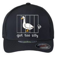 Funny Saying Duck Go To Silly Goose In Jail Flexfit Unipanel Trucker Cap