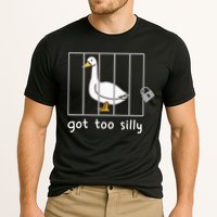 Funny Saying Duck Go To Silly Goose In Jail Performance Shirt