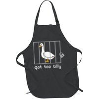 Funny Saying Duck Go To Silly Goose In Jail Apron