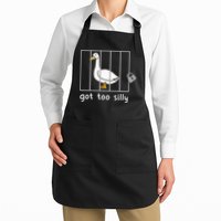 Funny Saying Duck Go To Silly Goose In Jail Apron