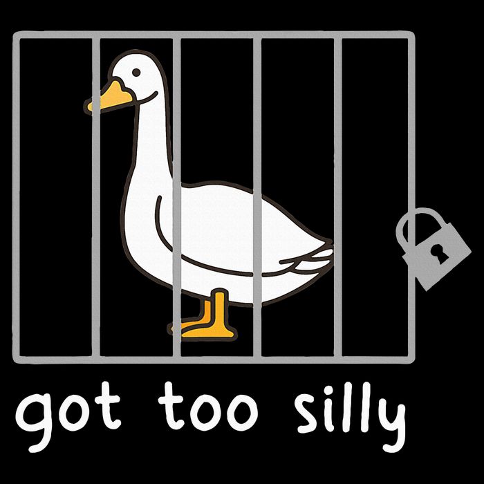 Funny Saying Duck Go To Silly Goose In Jail Impact Tech Backpack