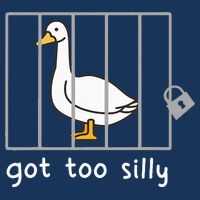 Funny Saying Duck Go To Silly Goose In Jail Infant Baby Jersey Bodysuit